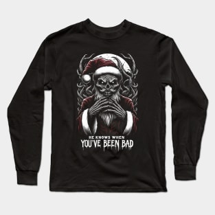 Creepy Christmas Long Sleeve T-Shirt